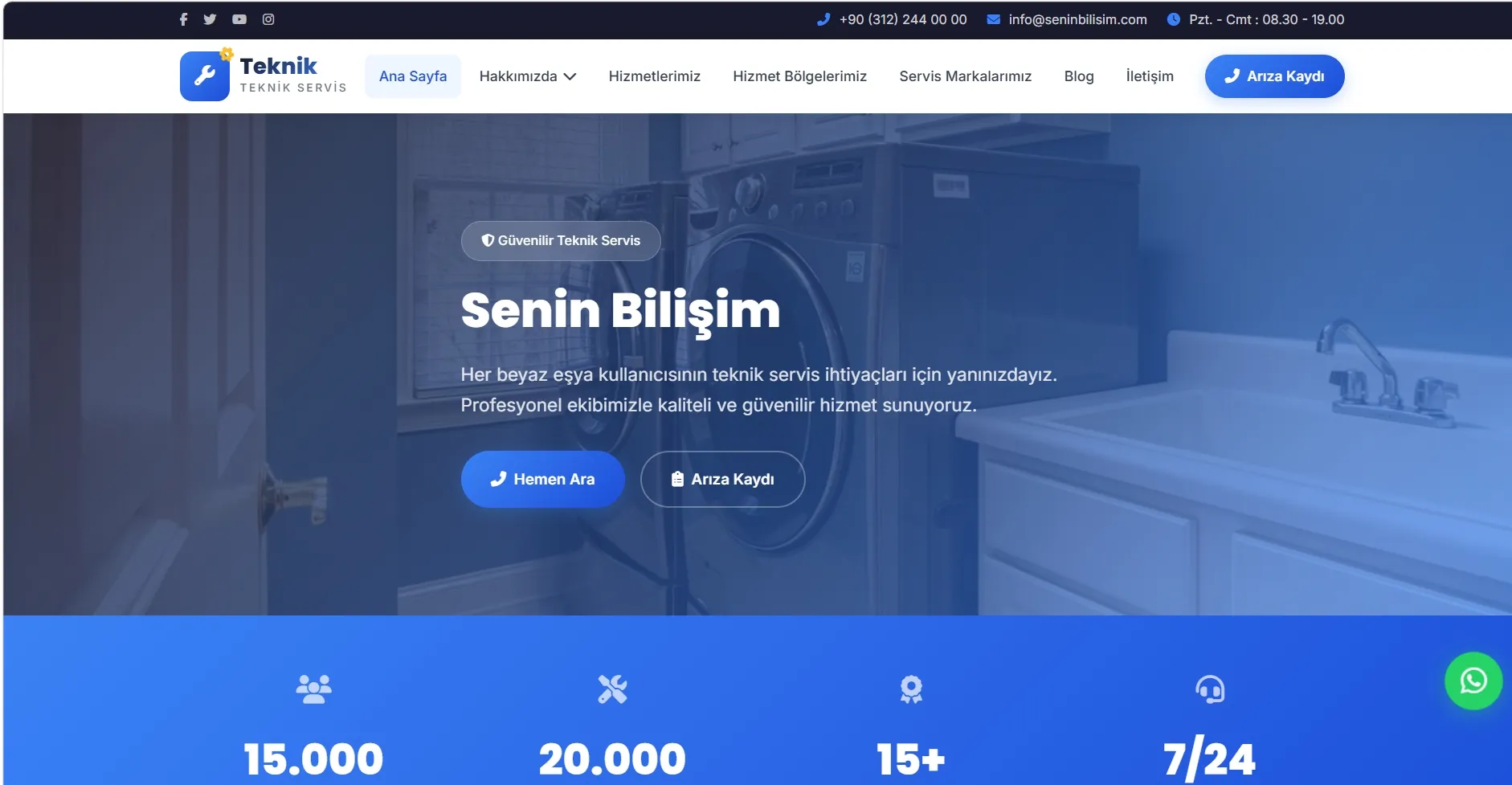 Teknik Servis Prime Yazılım Scripti
